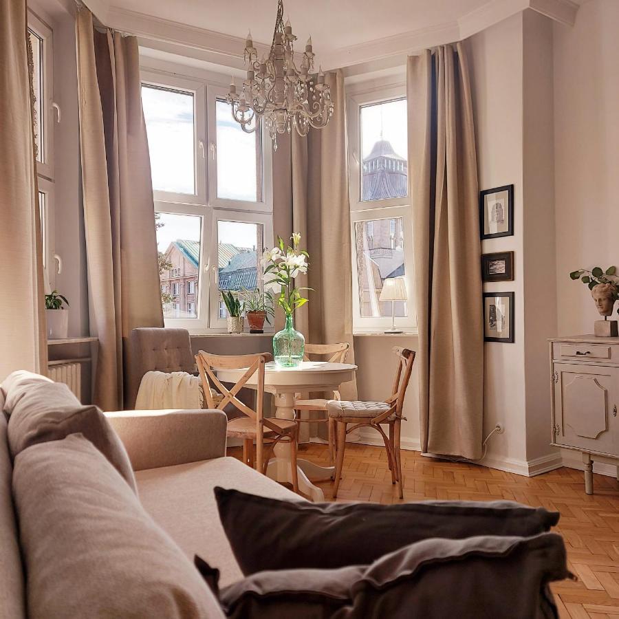 Apartament w kamienicy w sercu miasta Szczecin Wały Chrobrego Zewnętrze zdjęcie